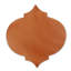 9" x 9 1/2" Arabesque Terra Cotta Wall & Floor Tile