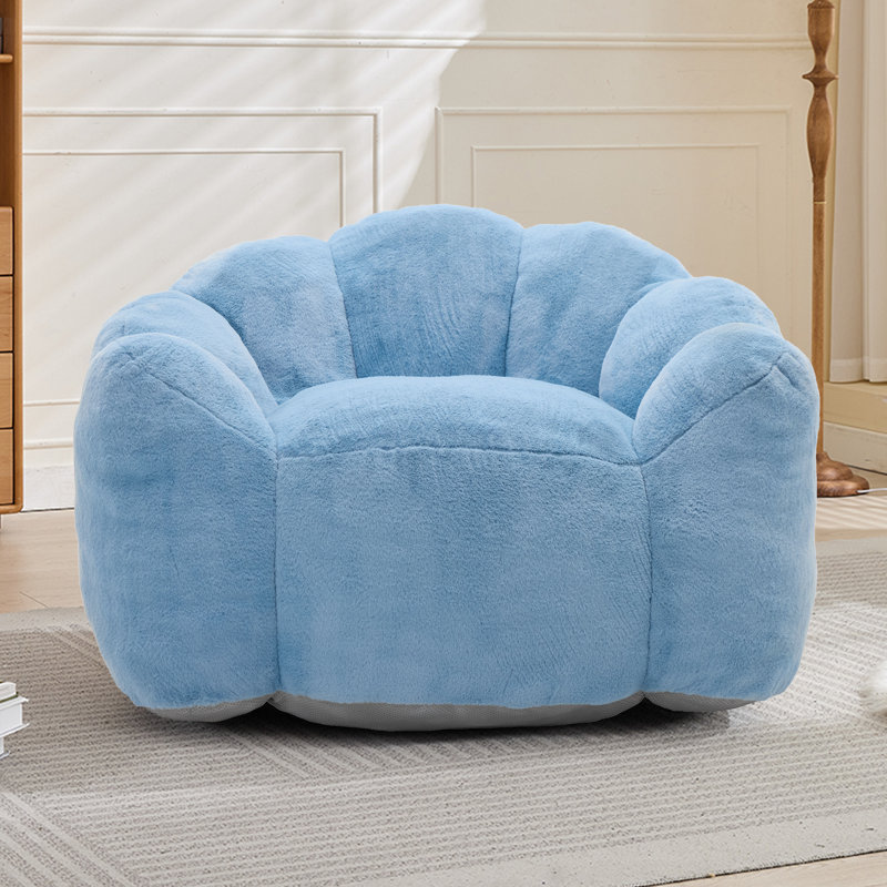 Canapé à compression Lotus, Bleu