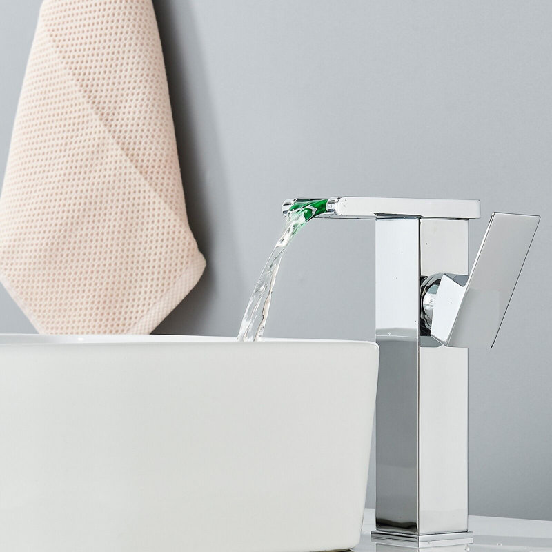 Robinet de lavabo vasque à poignée simple