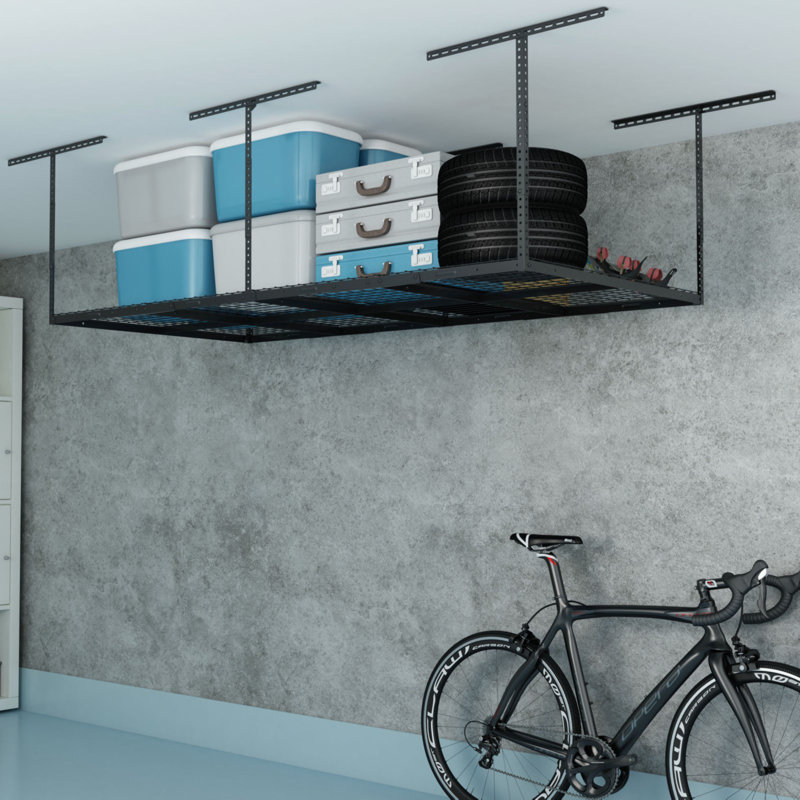 Support mural pour plafond Noell, Noir, H 40 po x l 48 po x P 96 po