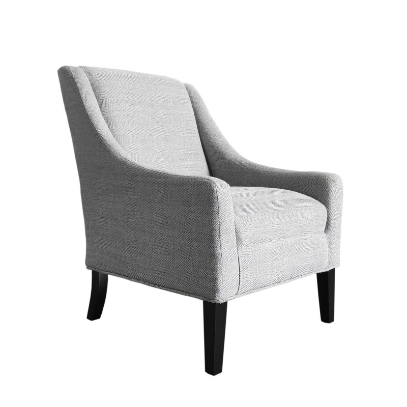 Chaise avec accoudoirs l 26 po Darlena