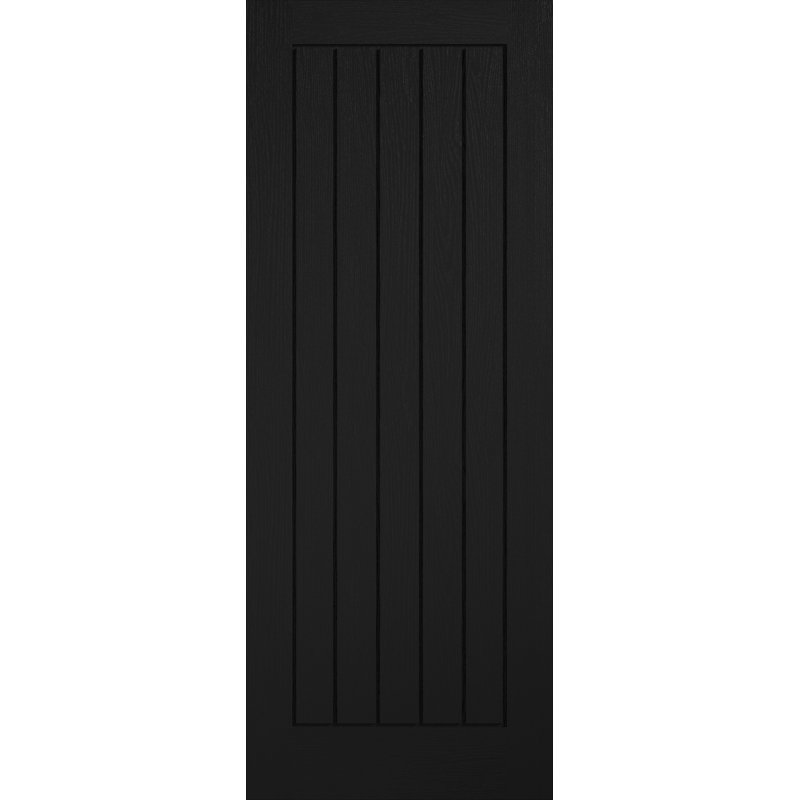 Mexicano Internal Door, 61cm x 198.1cm, Black