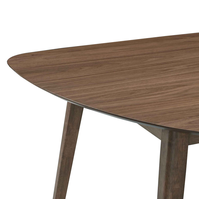 Table de salle à manger en bois Aurora, Noyer