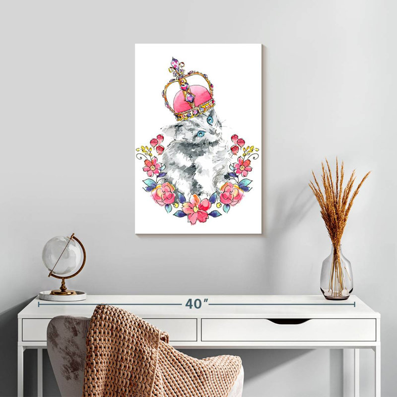 Brampt Regal Cat, 24" H x 16" W