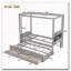 Lit plateforme simple avec tête de lit tapissier-50025626