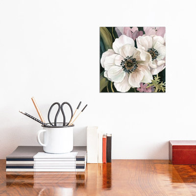 «Anemone Study I» par Carol Robinson, reproduction d'art sur toile tendue