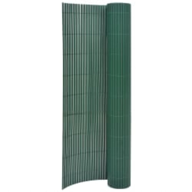 Double-Sided Garden Fence Privacy Barrier, 110 x 300 cm, Green