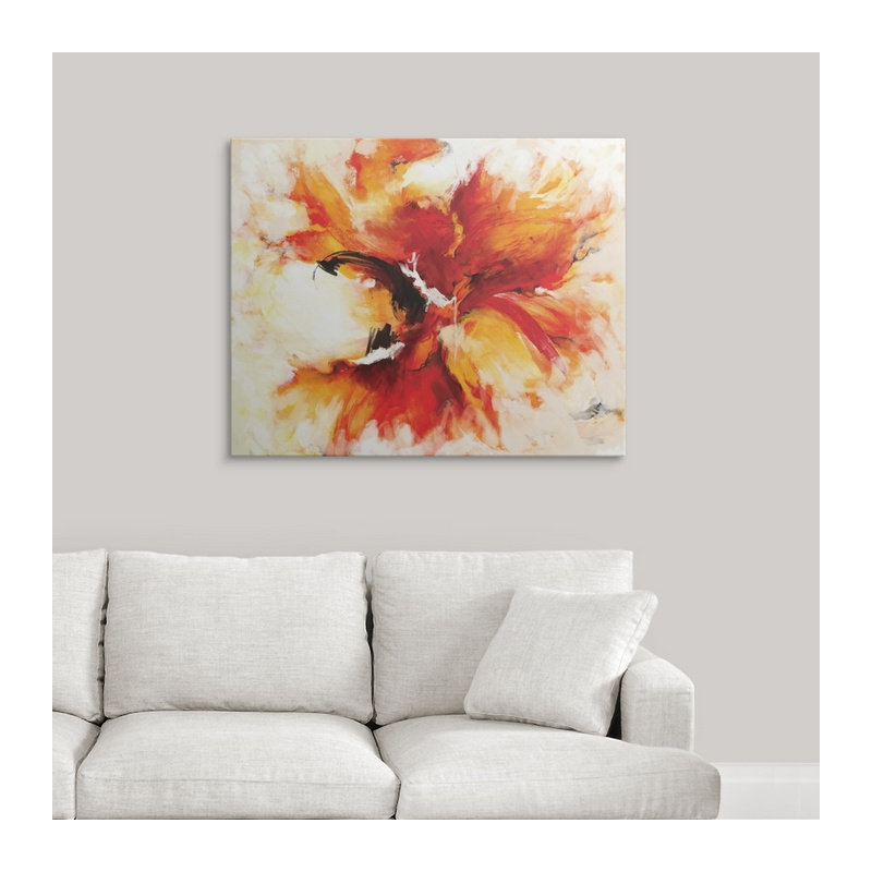 «The Phoenix», reproduction d'art, H 16 po x l 20 po x P 1,5 po, Toile