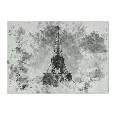 Eiffel Tower Vol.3 Watercolour Chopping Board