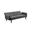 Canapé-lit 72 po - Dossier convertible pliant en lit double avec porte-gobelet et table rabattable-1938012275