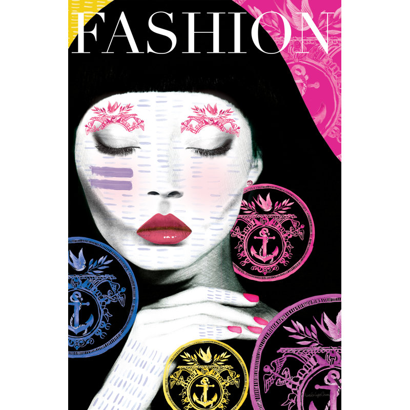 «Fashion» par Mercedes Lopez Charro, impression sur toile tendue, H 18 po x l 12 po