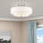 Betel Fabric Semi Flush Mount-1788266544