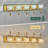 Modern Glass Crystal Vanity Light - Vintage Bathroom Lighting Fixtures Over Mirror, Vanity Lights-1920259497-1920259499