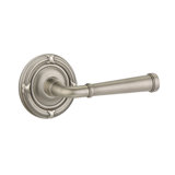 Merrimack Round Passage (Hall & Closet) Door Lever with Round Rosette