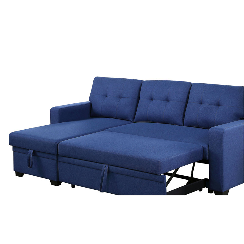 Canapé modulaire rembourré avec méridienne