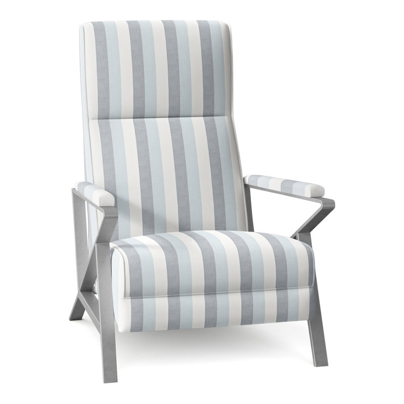 Infinity 28.25" Wide Manual Standard Recliner, Brushed Nickel, Perigold Direction Dew
