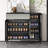 Gray Metal Shoe Storage