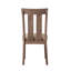 2 chaises d'appoint - tissu, finition érable, chaises de salle à manger élégantes