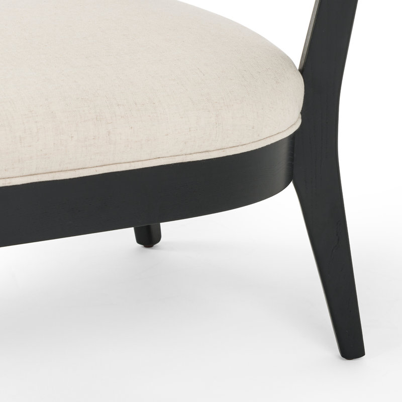 Britt Side Chair, Brushed Ebony