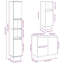 Bathroom Storage Furniture Set