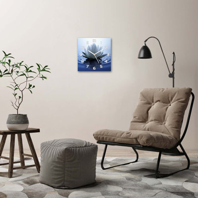 Glass Wall Clock