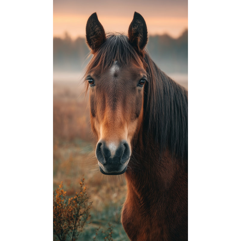 Open Meadow Wrapped Canvas Wall Art, 16"W x 24"H x 1.5"D