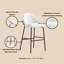 Tabouret de bar rembourré Gracie-1898840971-1898840975