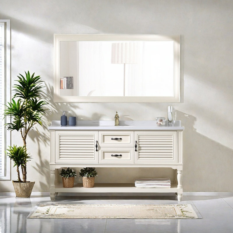 Armoire de salle de bain American style vintage