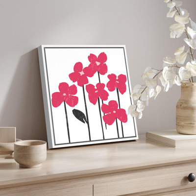 " Red Daisies "