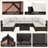 9-piece wicker patio conversation sets with cushions-1150317692