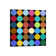 Modern Art- Dots Nine Colors by 5by5collective - Wrapped Canvas Print