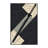 Soft Plush Backman Katana Sword Modern Geometric Area Rug in Black – Black Binding-8909548