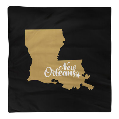 Polyester, Cotton Cities & Maps Square Napkin