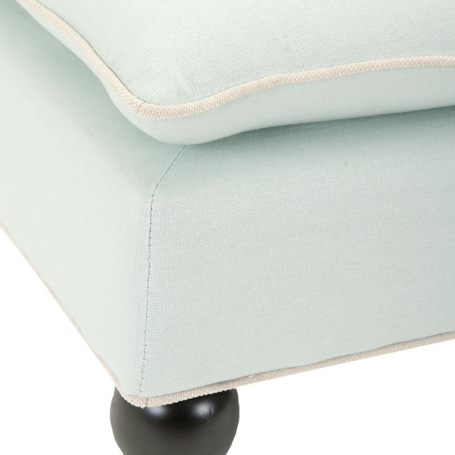 Banc rembourré Hampton, Robin's Egg Blue