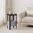 Side Table, Small Round End Table With Fabric Basket, Set Of 2 Half Round Side Table Half Moon Tables, Round Accent Coffee Table, Tea Sofa Table Nightstand For Living Room Bedroom Small Space-775089131