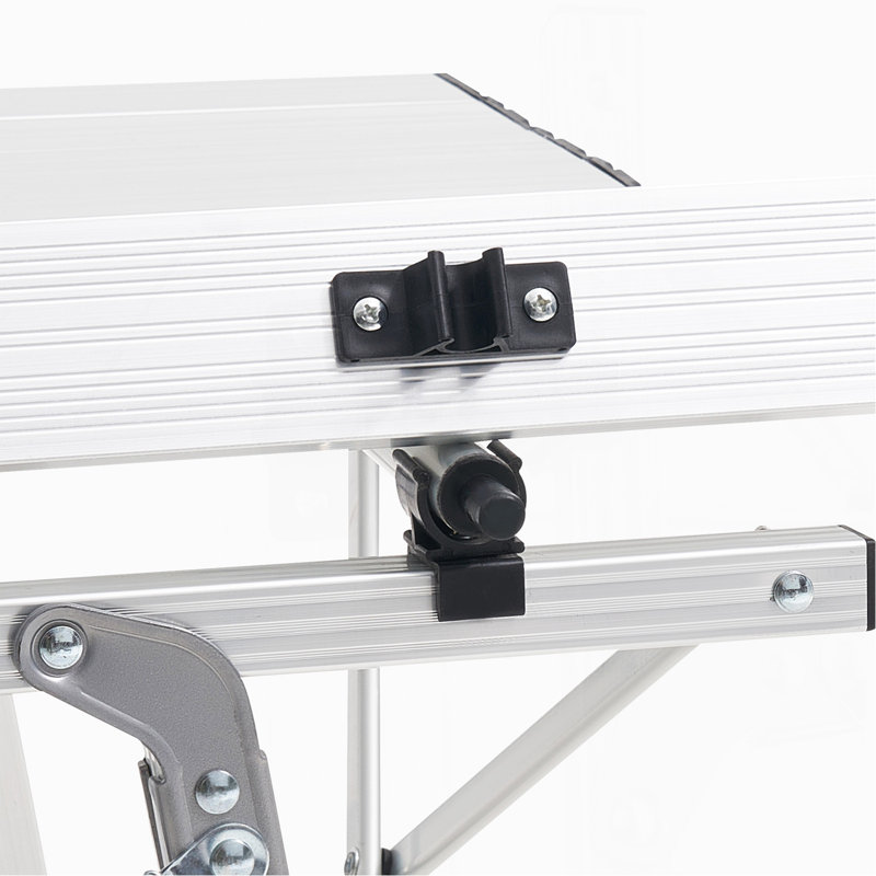 Couche de maille pliante en aluminium pour table de camping