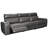 Vasilijus 113'' Faux Leather Power Reclining Sofa