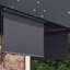 1.8m W x 2.5m D Retractable Patio Awning