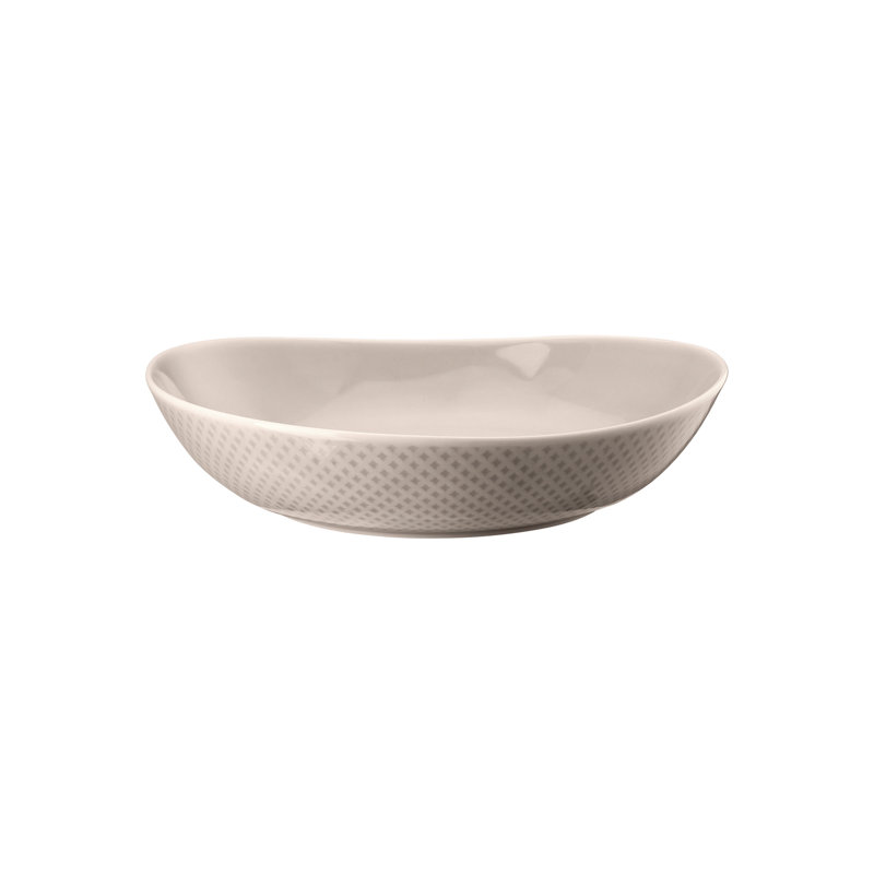 Junto Porcelain Dinner Plate, Soft Shell
