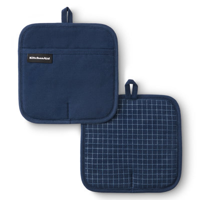 KITCHENAID Gourmet Series Gridlines Pot Holders 2-Pack