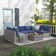 Algarin Wicker 6 - Person Modular Patio Conversation Sets with Cushions