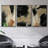" Baked Paintstrokes IV " 3 - Pieces-91887008-91887006