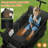 4-Seater Wagon Stroller with Push & Pull Handle, Adjustable Canopy & 5-Point Harness-125367292-125367289