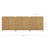 Carice 3-Pack Wooden Bar Cabinet Credenza With Woven Style Doors-122652954