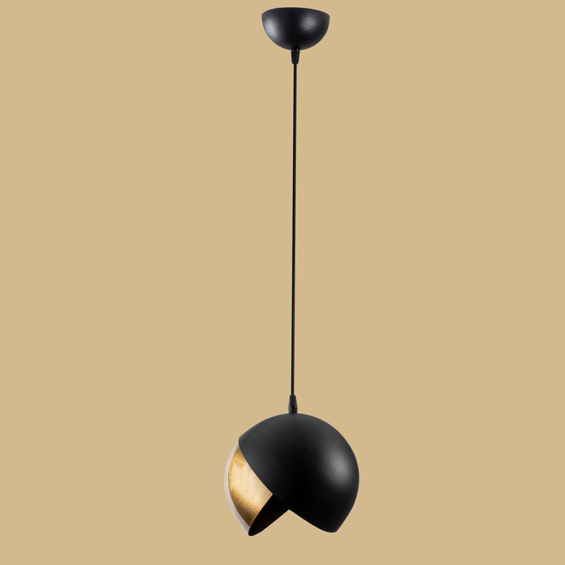 Adjustable Height Metal Body Novelty Single Pendant