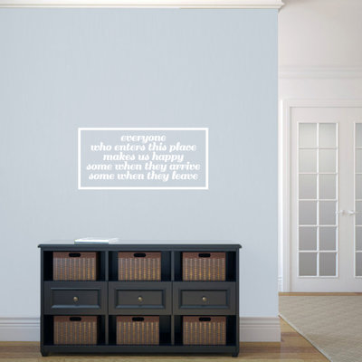 Non-Wall Damaging Wall Decal