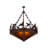 Alejah 6 - Light Steel Geometric Chandelier