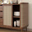 Buffet multifonctionnel en rotin