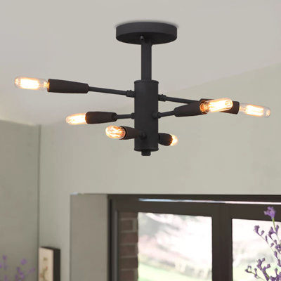 Diadra 6 - Light Semi Flush Mount