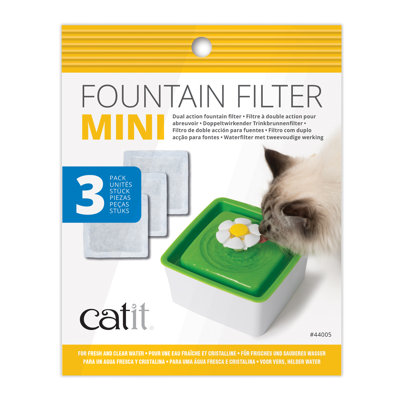 Mini filtre de rechange pour fontaine